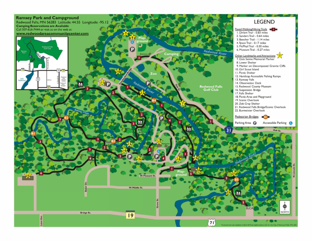 Ramsey Park Guide & Directions - Redwood Area Community Center